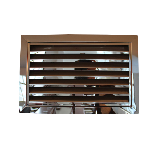 不锈钢防雨百叶窗口